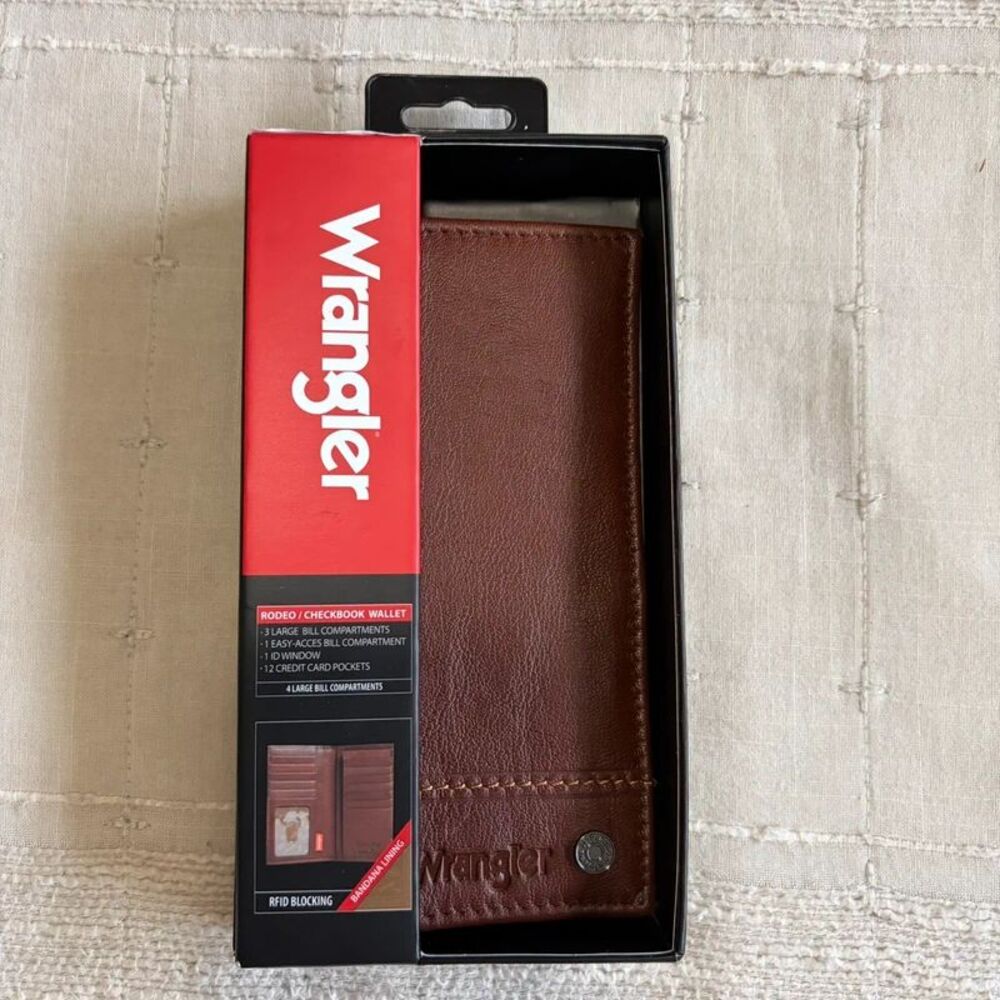 Wrangler Checkbook Wallet